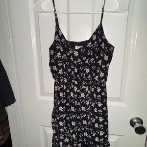 Floral Spaghetti Strap Dress